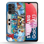 Cokitec Coque pour Samsung Galaxy A13 Manga One Piece Sunny Multicolore