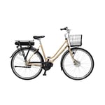 Skeppshult Nova El Premium 7 Ljus Persika 53 cm  Beige Recycle - Elcykel-Recycle - Standard Elcykel-Recycle