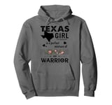 Texas Girl is a perfect mixture of Princess and Warrior Pullover Hoodie