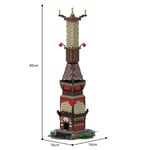 MOC Zelda Tears of The Kingdom Skyview Tower Modular Building Blocks 1662 Pieces