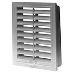 Upmann Grille de ventilation grille KUNSTST. 15 x 20 Réglable avec einbaur. Blanc, 1 Pièces, 50146