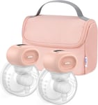 Nuliie Wearable Breast Pump Electrical with Storage Bag, LED Display, 4 Modes 12