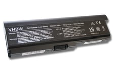 vhbw Li-Ion batterie 6600mAh (11.1V) pour ordinateur, pc Toshiba Satellite L755-15T, L755-15W, L755-15X, L755-160 comme PA3817U-1BAS, PA3817U-1BRS.