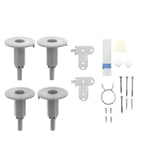 Dishwasher Integrated Built In Decor Door Fixing Kit  for Beko Flavel 1784430047