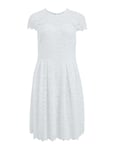 Vikalila Capsleeve Lace Dress - Noos White Vila