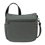 Travelon Anti-Theft Active Medium Crossbody, Charcoal, One Size, Anti-Theft Active Medium Crossbody