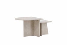 Venture Design Sala sofabord Beige 40-60 x 40-60 cm