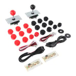 2 Player Game DIY Kit With USB Computer Joystick Circuit Board ME