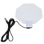 Hdtv Digtal Indoor Antenna Hex Shape 5 Db F Male Uhf 470862 Mhz Amplified