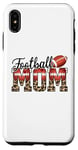 Coque pour iPhone XS Max Sports Mom Fête des Mères Football Mama Game Day for Women