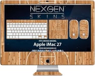 Nexgen Skins IMAC270029 Hardwood Classic 3D Dimensional Skin Case pour Apple iMac 27