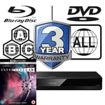 Panasonic Blu-ray Player DP-UB820 All Zone Code Free MultiRegion 4K Interstellar