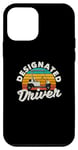 Coque pour iPhone 12 mini Driver/voiturette de golf amusante avec conducteur désigné