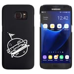 Azeeda Black 'Burger' Case for Samsung Galaxy S7 (MC00215333)