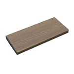 Fritzøe Engros Terrassebord fiberon sanctuary resirkulert kompositt fastlengde tykkelse x bredde x lengde: 24x137x4880 mm latte m/sidespor brun