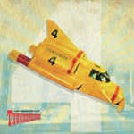 Thunderbird 4 10 x 10 cm Licensed Cork-backed Coaster