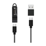 Triacle laddare med USB-C - USB-A adapter, Polar Pacer/Pacer Pro/Ignite 3