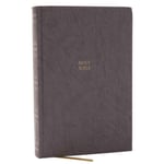 KJV Holy Bible: Paragraph-style Large Print Thinline with 43,000 Cross References, Gray Hardcover, Red Letter, Comfort Print: King James Version (inbunden, eng)