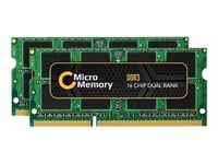 Coreparts - Ddr3 - Sats - 8 Gb: 2 X 4 Gb - So Dimm 204-Pin - 1333 Mhz / Pc3-10600 - Ej Buffrad - Icke Ecc