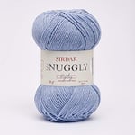 Sirdar Snuggly Replay DK Double Knitting, Bunny Hop Blue (108), 50g