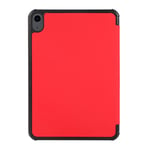 iPad Mini 8.3 (gen 6) Kotelo Taitettava Smart Punainen