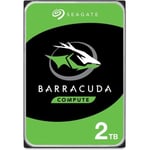 SEAGATE - Disque dur Interne HDD - BarraCuda - 2To - 7200 tr/min - 3.5"