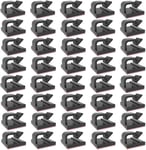 Clips Câble Adhésives - 40 Pcs Clip Cabl Adhesif Rangement De Câble Fixation Auto Collant, Plastique Organiseur De Fils Electrique Pour Bureau,Voiture,Tv,Téléphone,Chargeur