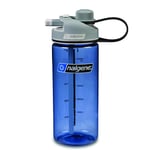 Nalgene Multidrink Sustain Blue 0,6 L Mångsidig flaksa med två drickmetoder