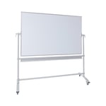 Whiteboardtavla Dahle Basic På Hjul Vändbar 1800x1200mm