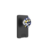 Game Day Football Football Fan Art Art Vert Bleu & Or PopSockets PopWallet pour MagSafe