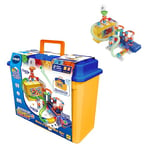 VTech - Marble Rush Storage Box, construit et stocke, Valise de Transport Faisant Partie du Circuit, Jouet de Construction, Cadeau pour Enfants à partir de 4 Ans, Version ESP