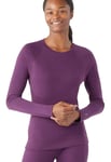 Smartwool Merino 250 Baselayer Crew Women underställströja Purple Iris Heather-M07 S - Fri frakt