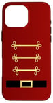 iPhone 16 Pro Max Toy Soldier Nutcracker costume uniform Case