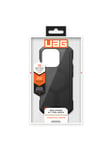 UAG Rugged Case for Apple iPhone 15 Pro [6.1-inch] - Essential Armor Black - baksidedeksel for mobiltelefon