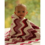 ÃÂ Baby Snug by DROPS Design - Teppe Hekleoppskrift 65/75 x 83 cm - 75 x 83 cm