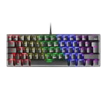 Clavier Gamer mécanique (Red Switch) Mars Gaming MK60 RGB (Noir)