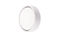 Frame round vegg/taklampe 7W 3000 Kelvin IP66 Dimbar - Hvit