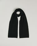 Le Bonnet Lambswool/Caregora Scarf Onyx