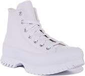 Converse A03705C CT All Star Lugged 2.0 Hi Womens Trainer White UK 3 - 8