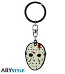 Abysse Friday The 13th Movie - Mask Metal Keychain (abykey310)