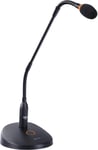 Desktop Condenser Podium Microphone, 18"" Bi-Fold Gooseneck Microphone With Mute Button&Led Indicator, Xlr Mic For Conference Meeting Video Live Streaming Lecture Speech Podcast