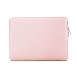 jooeer 14 Pouces Housse Ordinateur Portable Compatible avec 14" MacBook Pro M2 M1 A2779 A2442 2023-2021 Notebook Chromebook, Imperméable Cuir Pochette de Protection Antichoc Sac PC, Rose