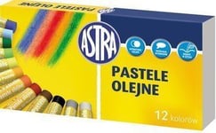 Astra Oljepastellkritor 12 Färger