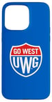 Coque pour iPhone 15 Pro Max University of West Georgia UWG Wolves Go West Shield Logo