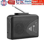 TONIVENT Portable Cassette Player AM/ FM Radio Auto Reverse Auto Stop for Travel