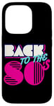 Coque pour iPhone 14 Pro Cool Back to 80's, vintage rétro 80's Outfit Graphic Design