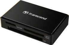 Transcend RDF8 - USB 3.0 multi kortlæser - Sort