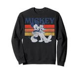 Disney Mickey And Friends Mickey And Pluto Retro Line Sweatshirt