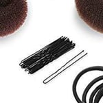 Hair Bun Maker Set Different Sizes Elastic Hair Donut Bun Maker Set With Hai GFL