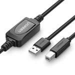 USB Câble Rallonge USB A Mâle À USB B Mâle , 10m Noir, UGREEN / 10374